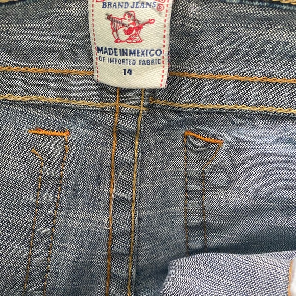 Girls True Religion Jeans Stella size 14 - Picture 9 of 12